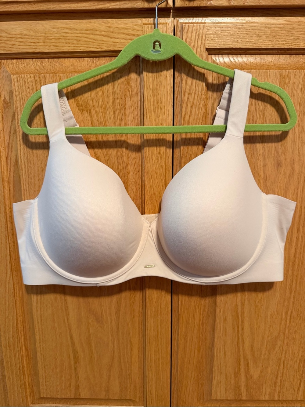 Cacique Lightly Lined Balconette Underwire Bra - Cream - 46DD